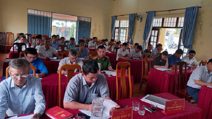 Đảng bộ xã Cư Mốt hội nghị sơ kết công tác Đảng quý I năm 2023